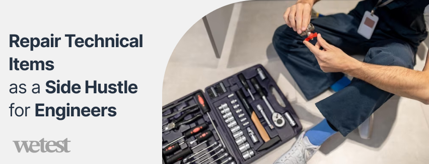 repair technical items as an engineer side hustle