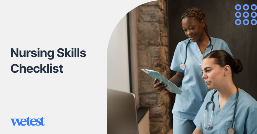 Nursing Skills Checklist