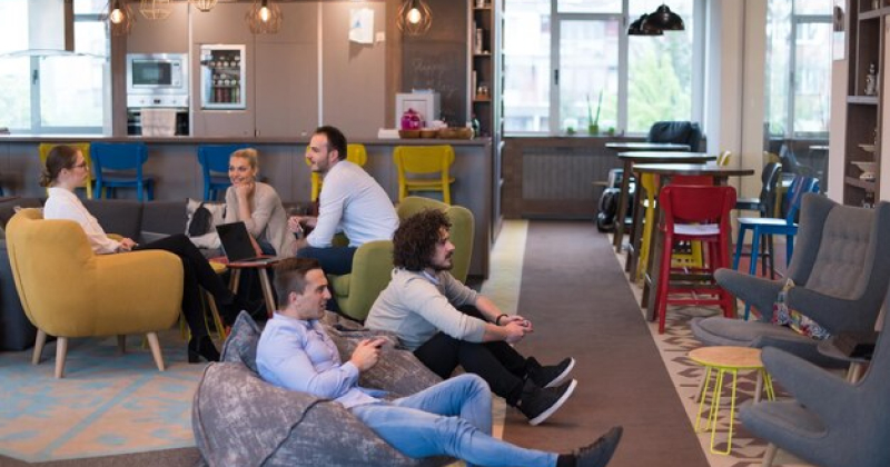 Create a break (rest) room at work