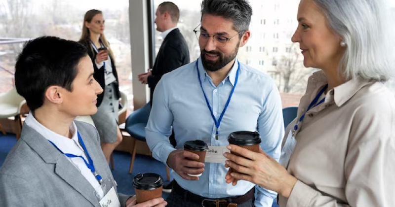tea or coffee event at work
