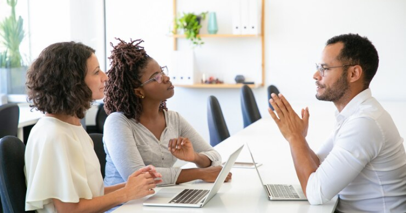 having clear communication at work