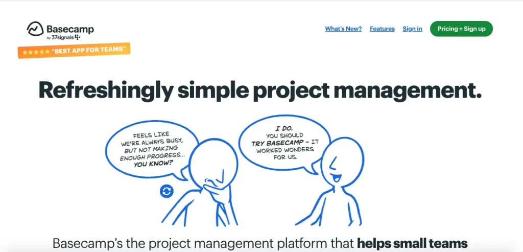 BaseCamp virtual meeting took