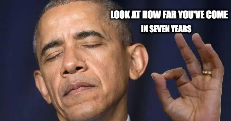 a meme about success