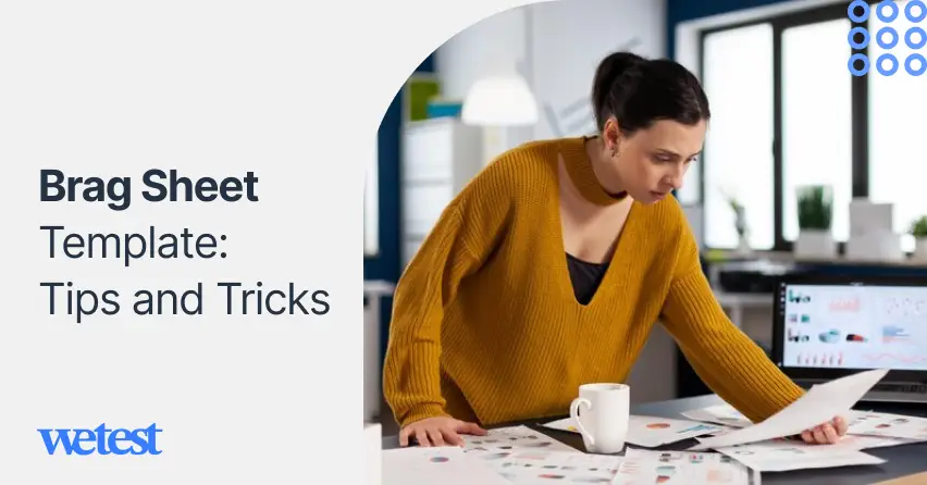 Brag Sheet Template: Tips and Tricks