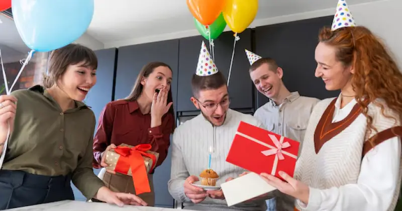 work celebration in office