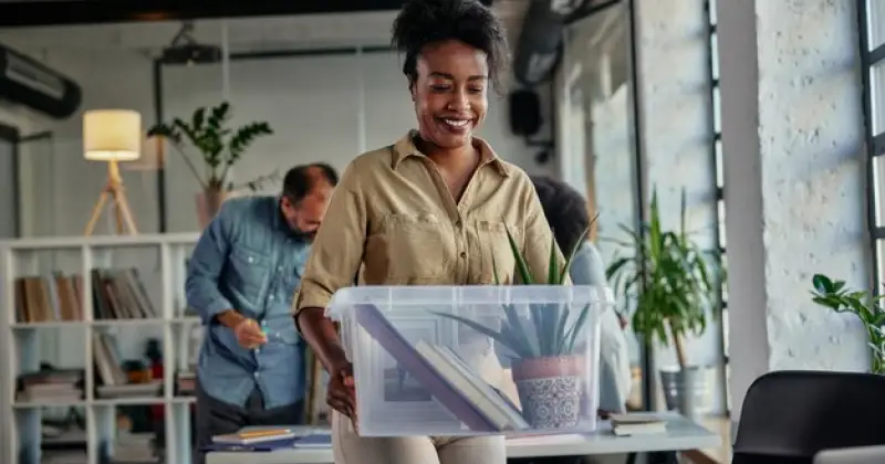 a women returning to work