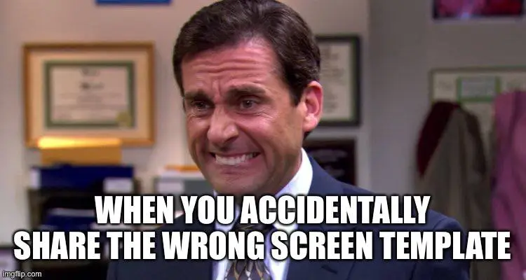 Screen Sharing Fails