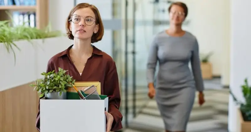 a woman coming back to work