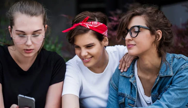 some Gen Z girls spending time