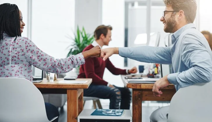 employees having a good relationship with each other