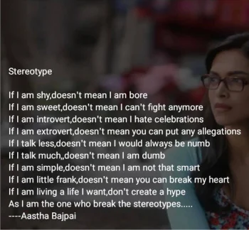 Quotes about Stereotypes
