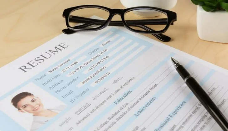 an organized resume