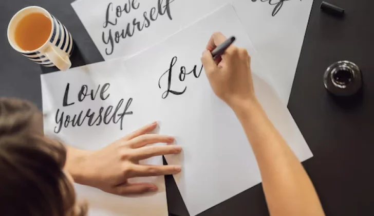 a self-love quote