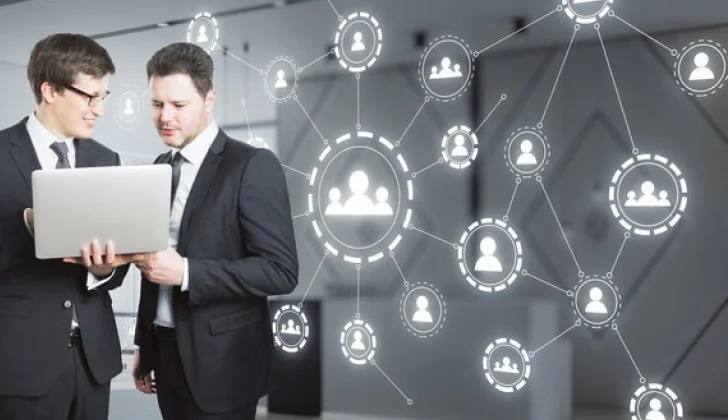 an individual's personal and professional networks