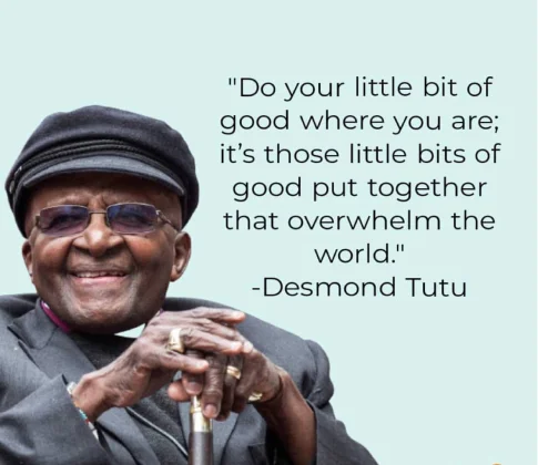 A Quote by Desmund Tutu