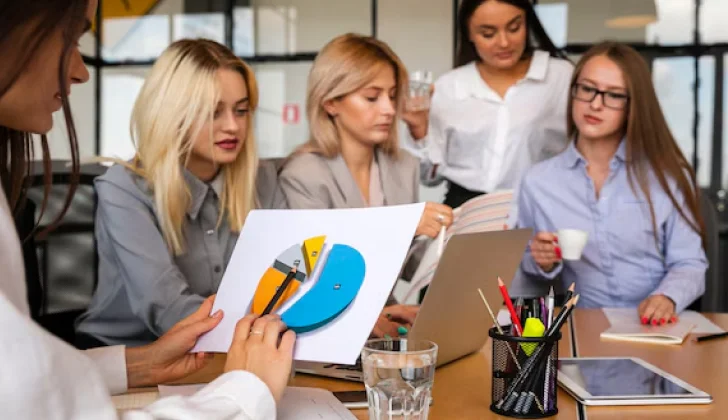 team members working on a project
