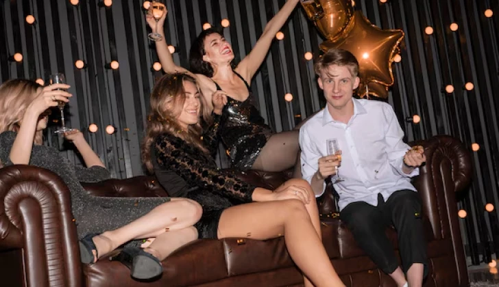Hollywood Glam Night party
