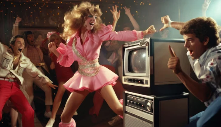 Retro '80s Flashback party