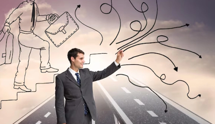 an employee looking for his career path