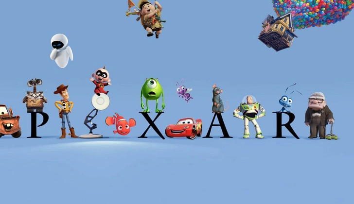 a sample of Pixar collaboration
