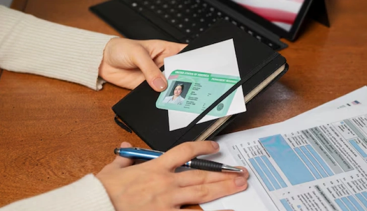 an employees driving license