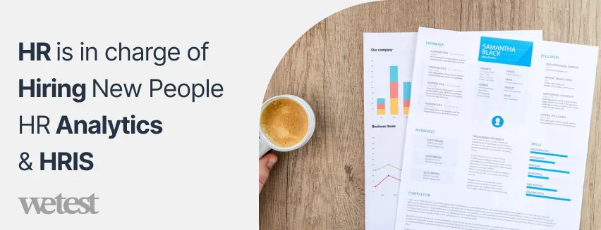 A resume and a sheet of analytics on a table