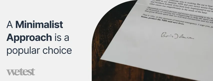 A letter on a wooden desk