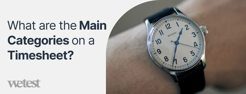 A wrist watch