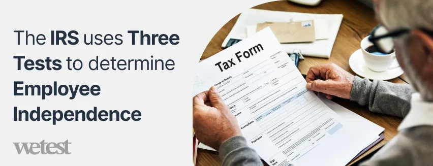 An elderly man reading a tax form
