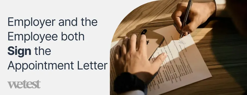 a man signing a document