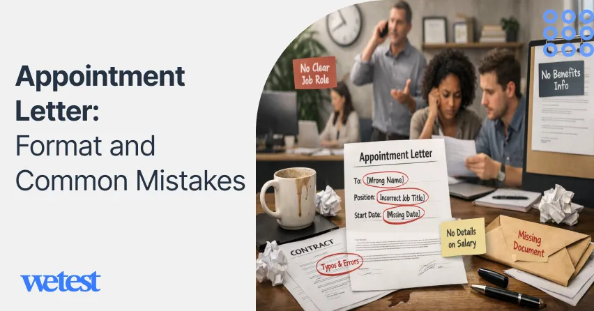 Appointment Letter: Format and Common Mistakes