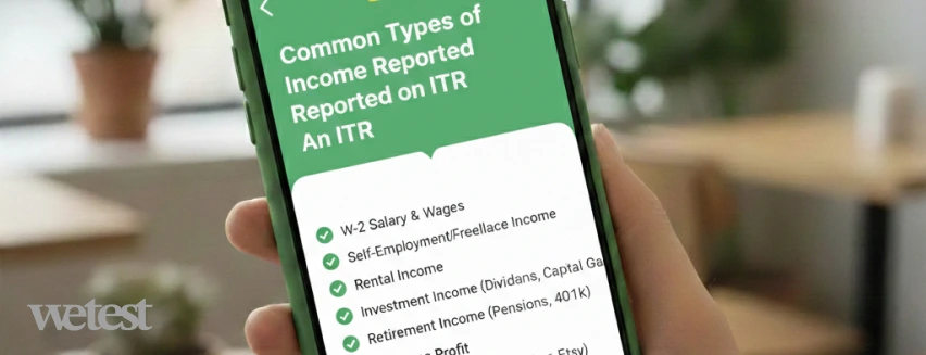 Common Types of Income Reported