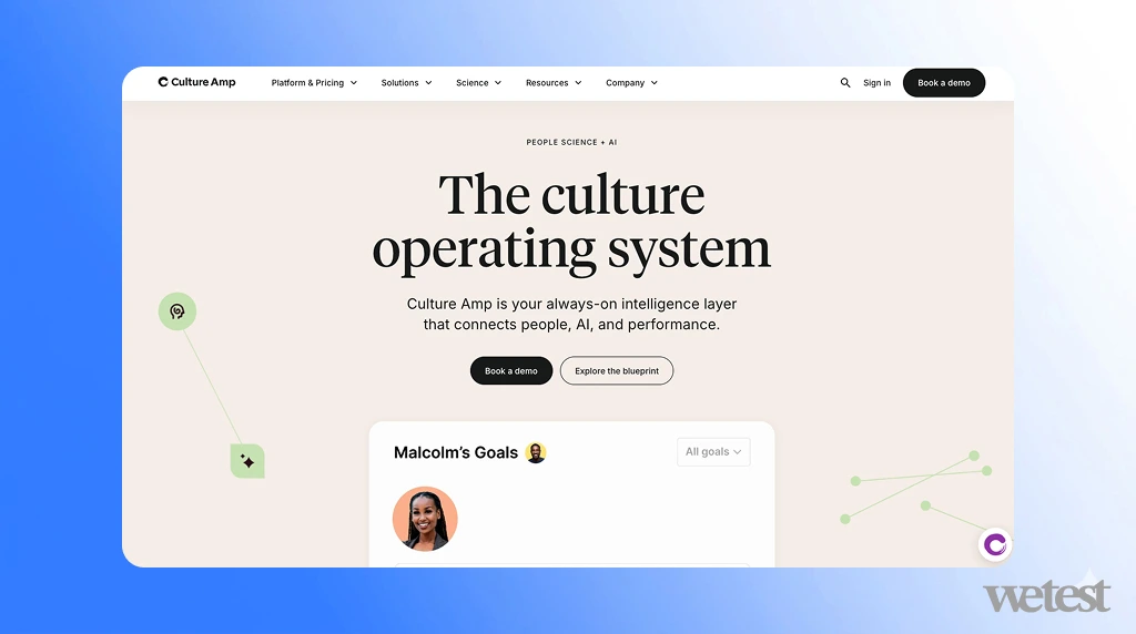 Culture Amp Screenshot