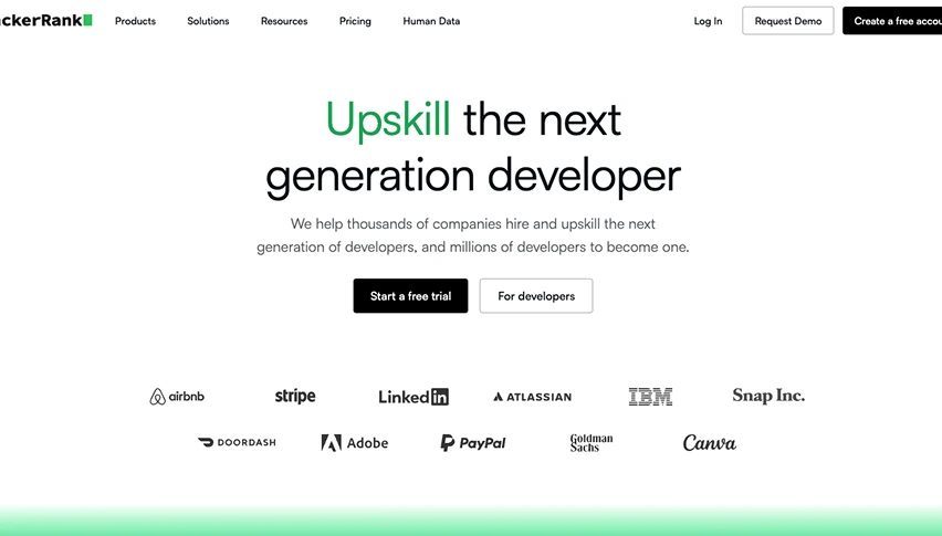 HackerRank Screenshot