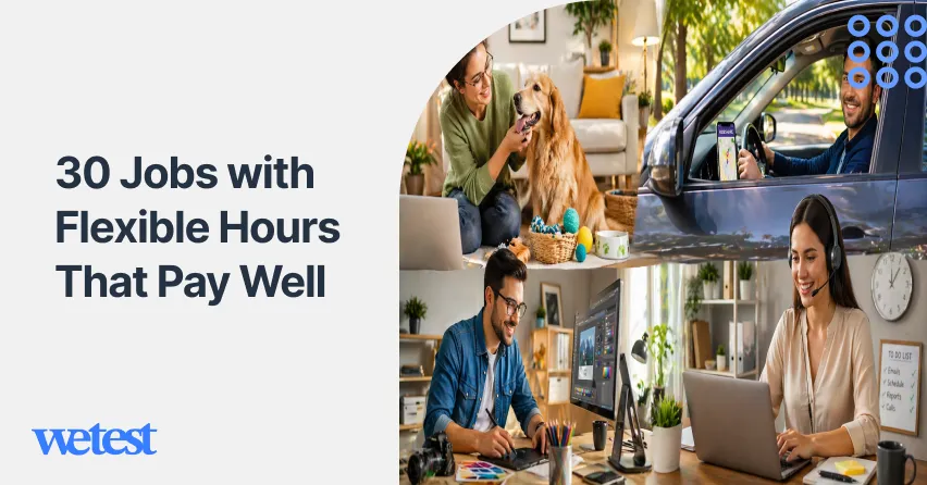 30 Jobs with Flexible Hours That Pay Well