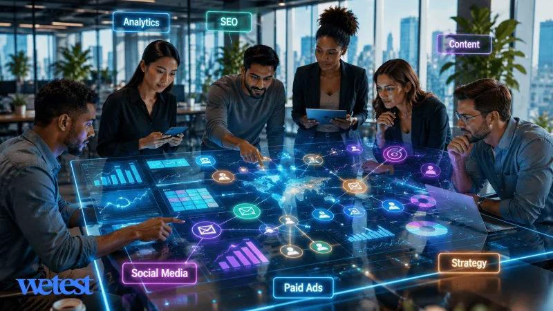 digital marketing team